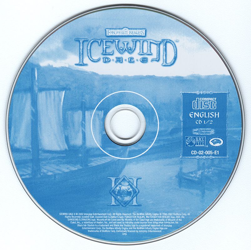 Media for Icewind Dale: The Ultimate Collection (Windows): Icewind Dale II Disc 1/2