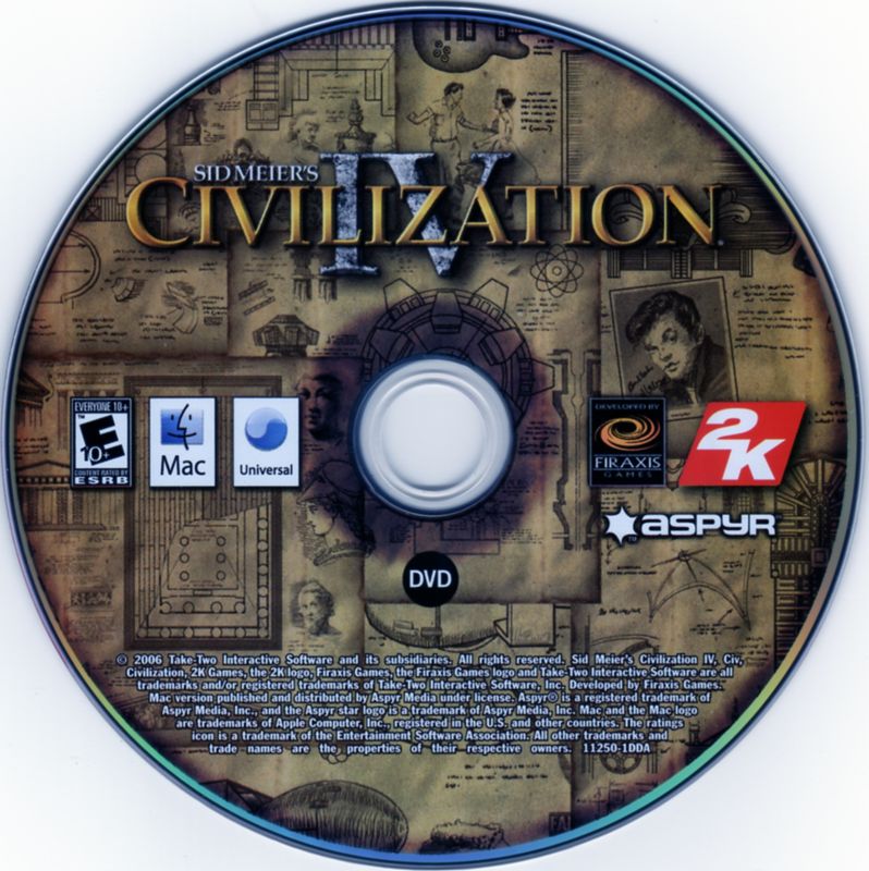 Media for Sid Meier's Civilization IV (Macintosh)