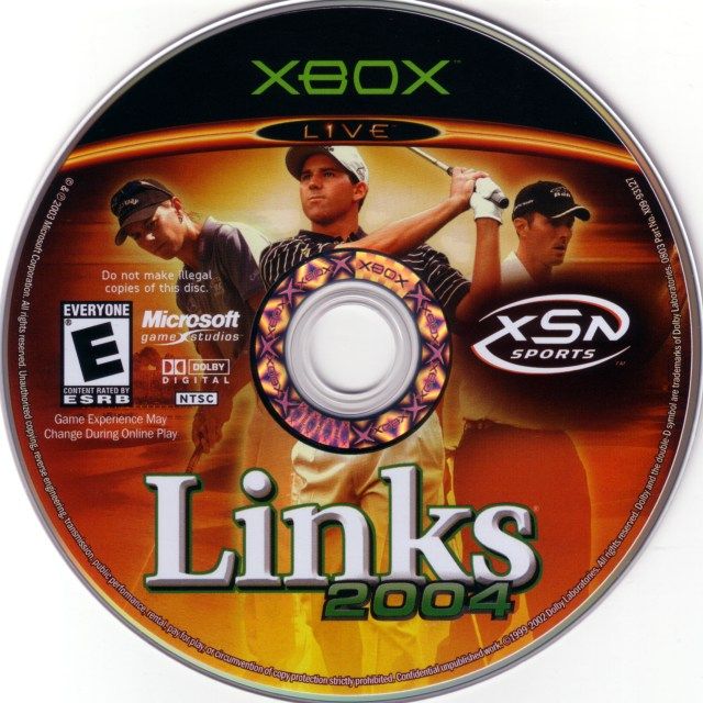 Media for Links 2004 (Xbox)