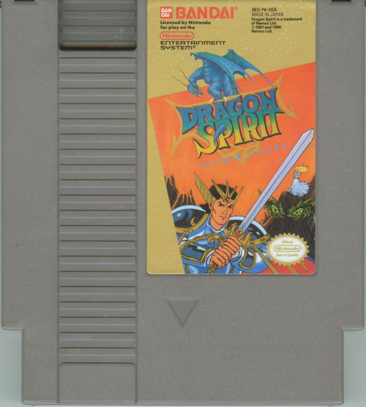 Media for Dragon Spirit (NES)