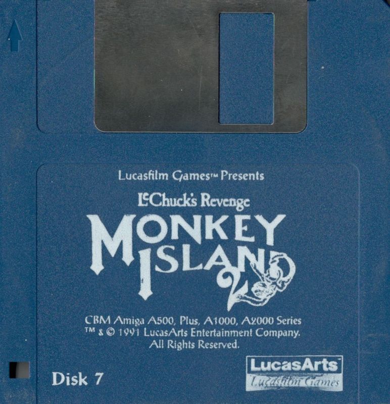 Media for Monkey Island 2: LeChuck's Revenge (Amiga): Disk 7
