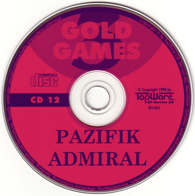 Media for Gold Games 3 (DOS and Windows): Disc 12 - Pacific General