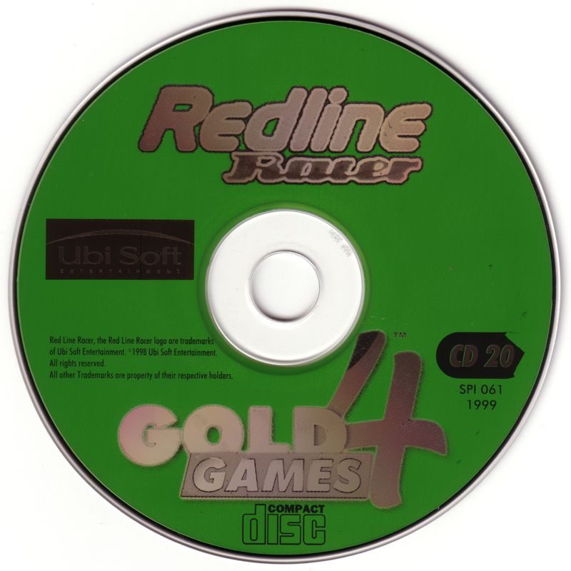 Media for Gold Games 4 (DOS and Windows and Windows 3.x): Redline Racer