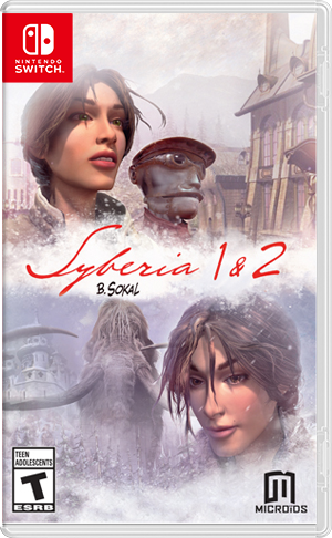 Front Cover for Syberia: Collectors Edition I & II (Nintendo Switch) (download release): 1st version