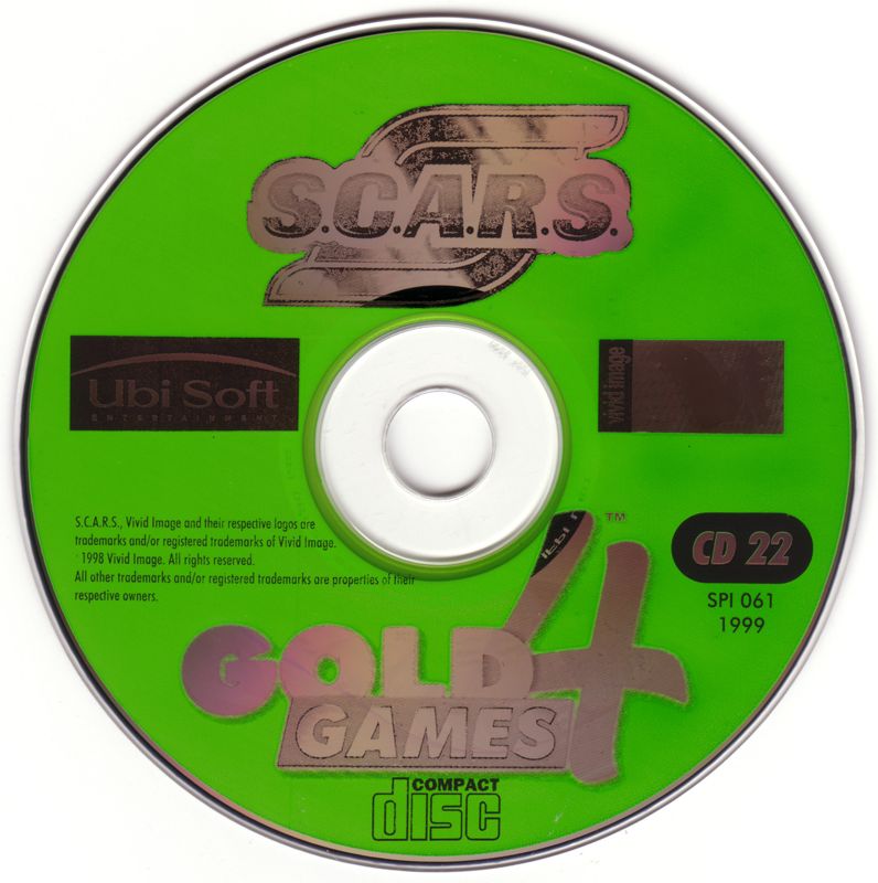 Media for Gold Games 4 (DOS and Windows and Windows 3.x): S.C.A.R.S.