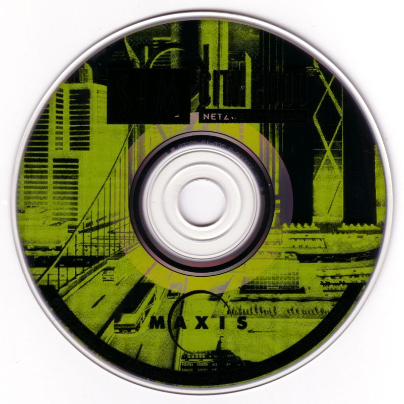 Media for Megapak 8 (DOS and Windows and Windows 3.x): Sim City 2000 Network Edition Disc