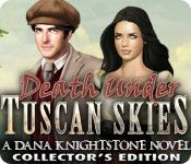 Front Cover for Death Under Tuscan Skies: A Dana Knightstone Novel (Collector's Edition) (Macintosh and Windows) (Big Fish Games release)