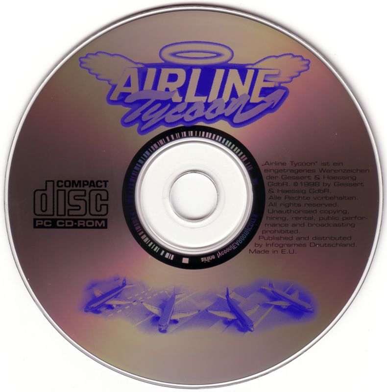 Media for Play the Games Vol. 2 (DOS and Windows): Airline Tycoon Disc