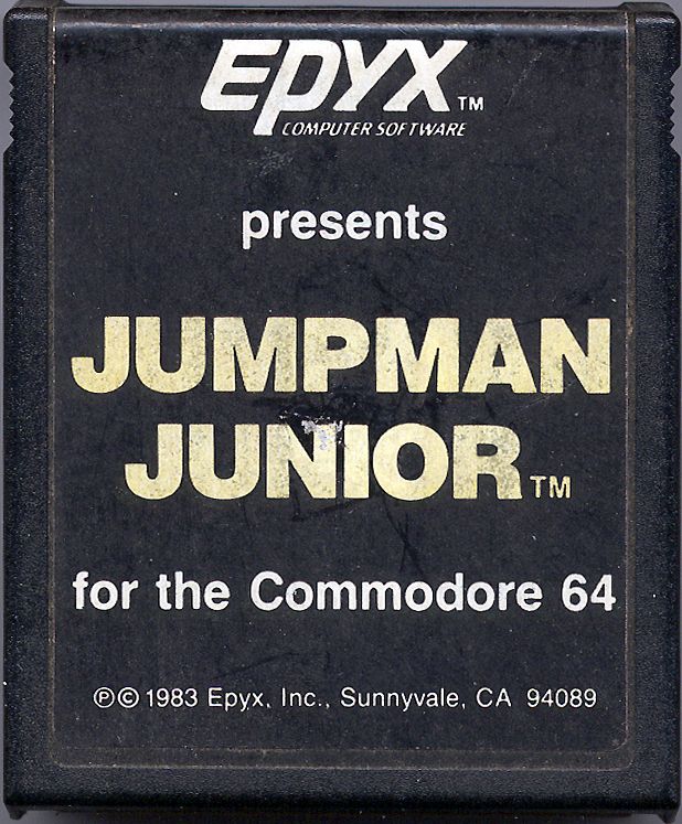 Media for Jumpman Junior (Commodore 64)