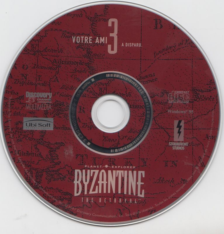 Media for Byzantine: The Betrayal (Windows): Disc 3