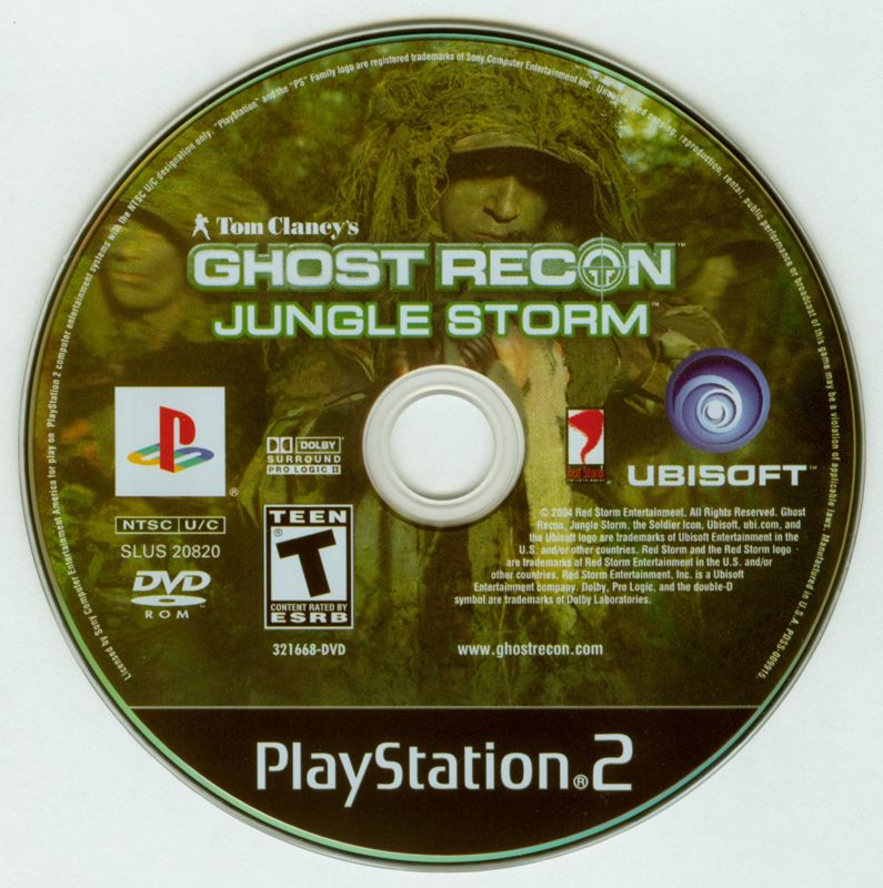 Media for Tom Clancy's Ghost Recon: Jungle Storm (PlayStation 2)