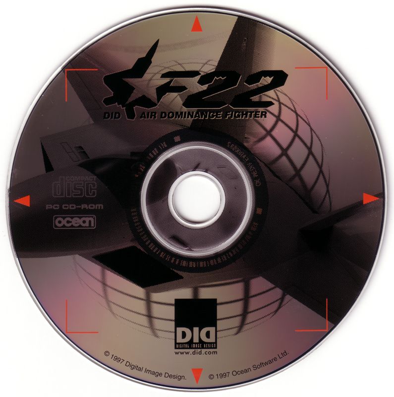 Media for Play the Games Vol. 1 (DOS and Windows): F22 ADF Disc