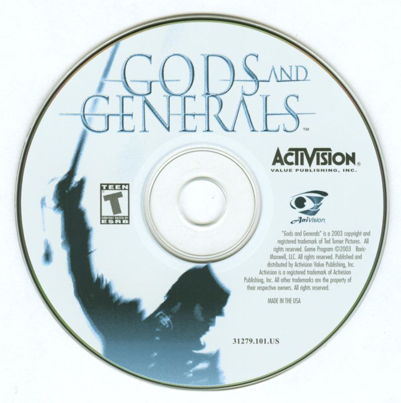 Media for Gods and Generals (Windows)