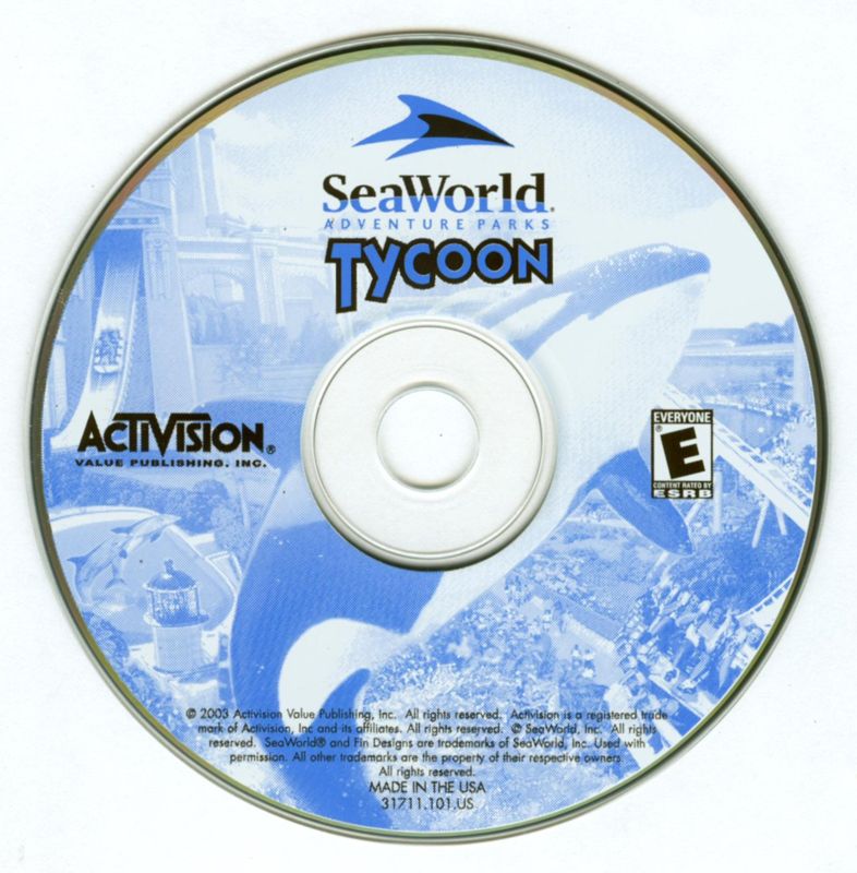 Media for SeaWorld Adventure Parks Tycoon (Windows)