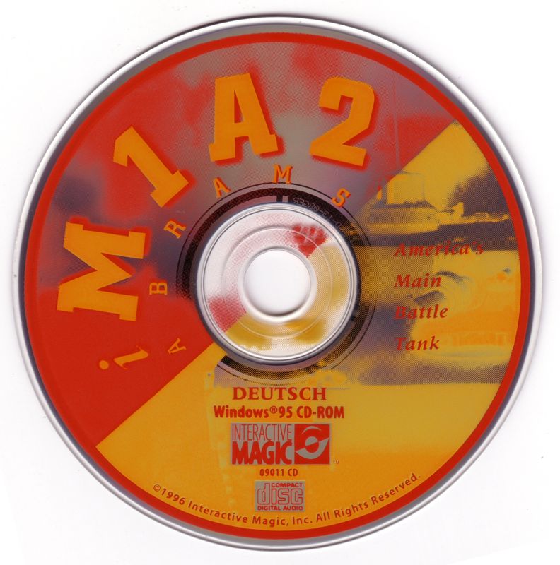 Media for Megapak 8 (DOS and Windows and Windows 3.x): iM1A2 Abrams Disc