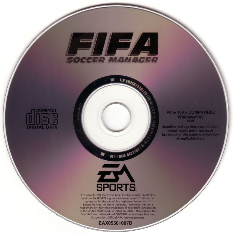 Media for Play the Games Vol. 1 (DOS and Windows): FIFA Soccer Manager Disc
