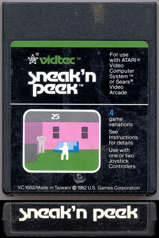 Media for Sneak 'n Peek (Atari 2600)