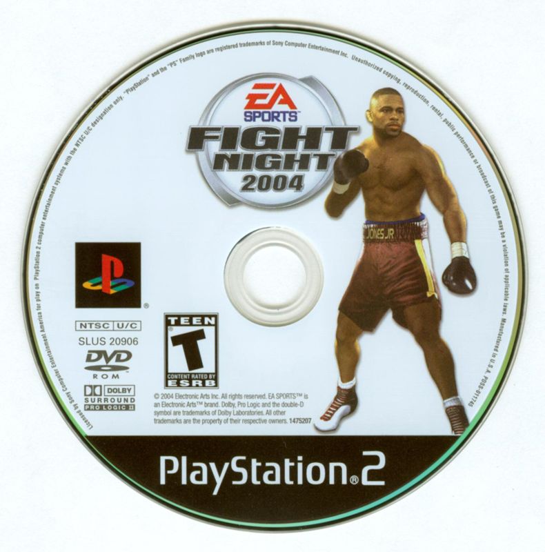 Media for Fight Night 2004 (PlayStation 2)
