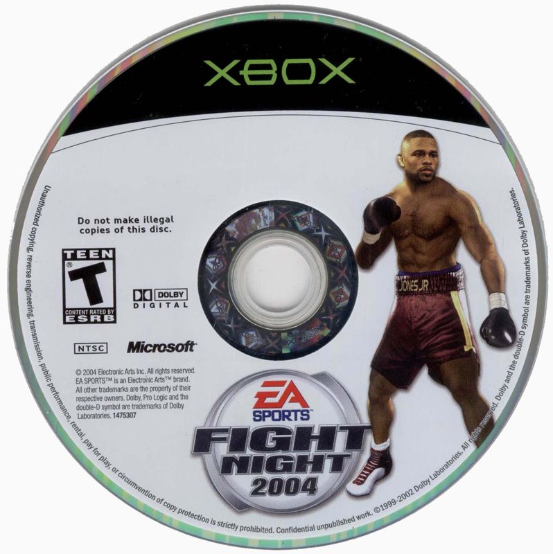 Media for Fight Night 2004 (Xbox)