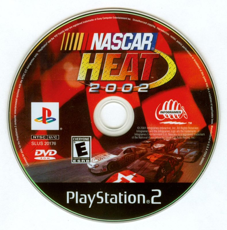 Media for NASCAR Heat 2002 (PlayStation 2)