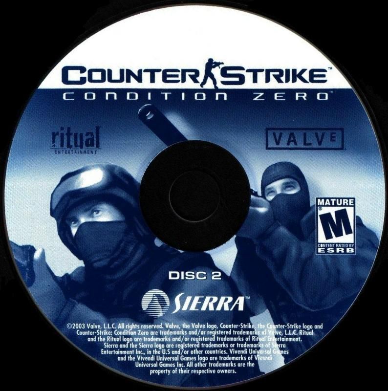 Media for Counter-Strike: Condition Zero (Windows) (Asia Pacific release): Disc 2