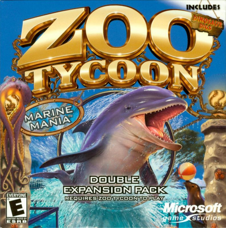 Other for Zoo Tycoon: Marine Mania (Windows): CD Sleeve - Front