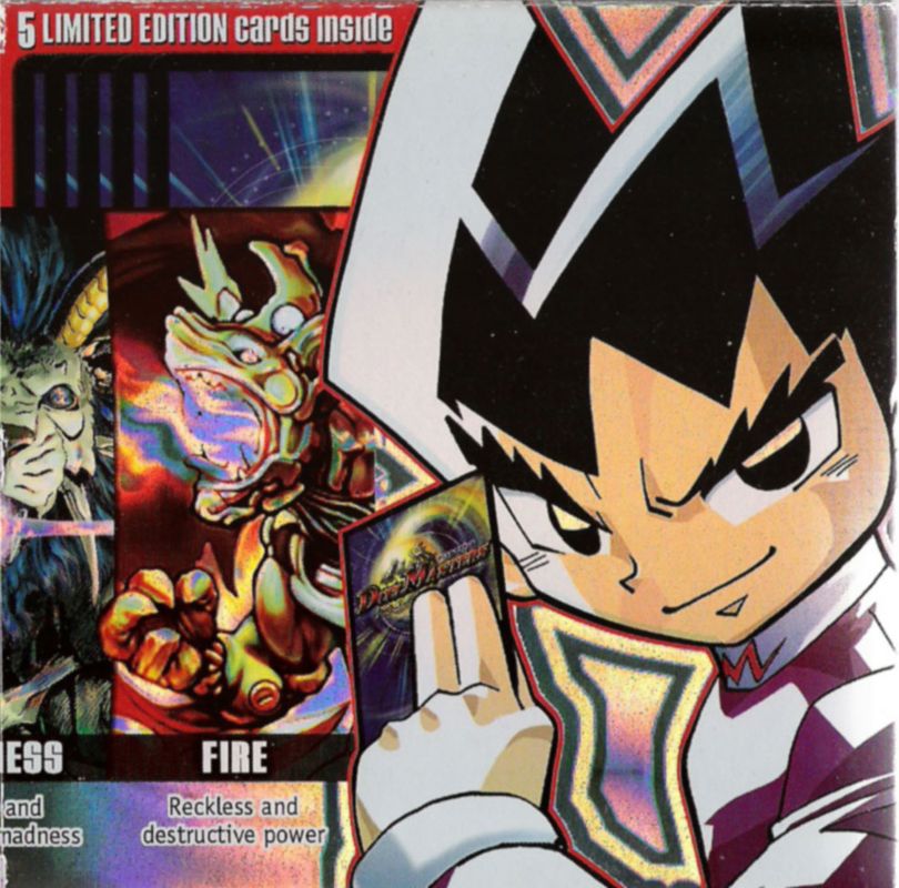 Inside Cover for Duel Masters Sempai Legends (Game Boy Advance): Right Flap