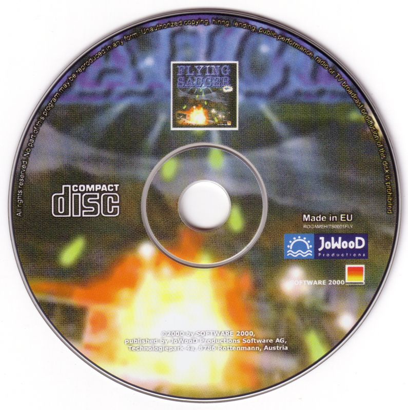 Media for Game-Hits 1 (DOS and Windows): Flying Saucer Disc