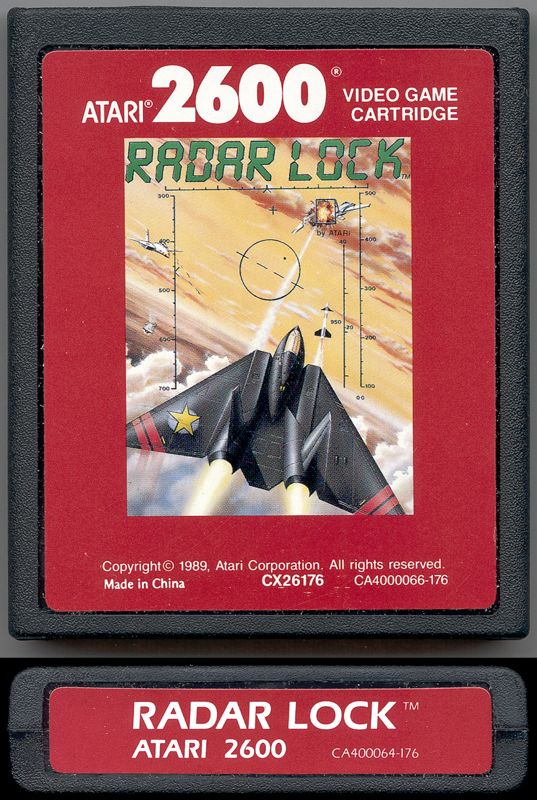 Media for Radar Lock (Atari 2600)