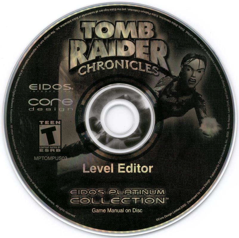 Media for Tomb Raider 2 for 1 Value Pack (Windows): Level editor for Chronicles