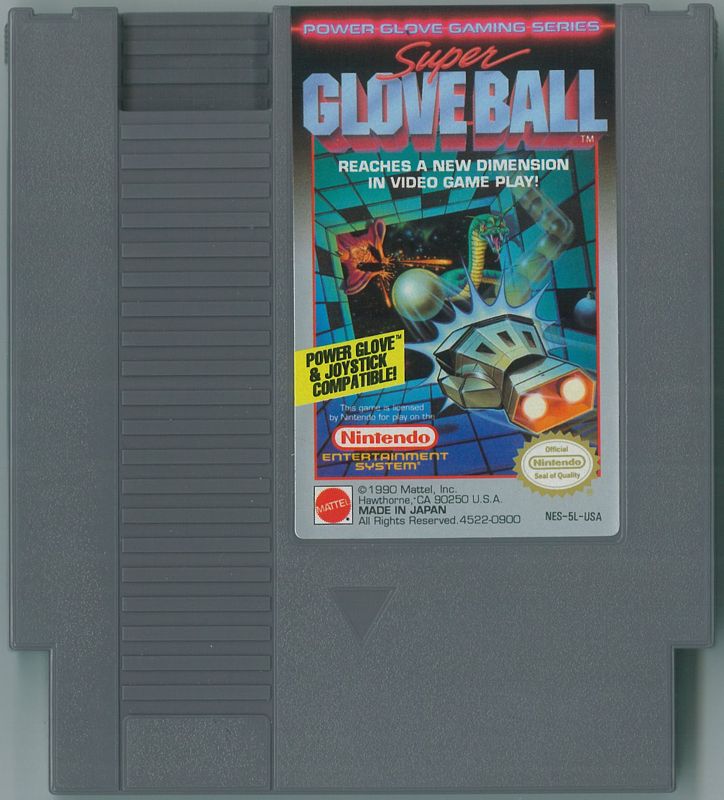 Media for Super Glove Ball (NES)