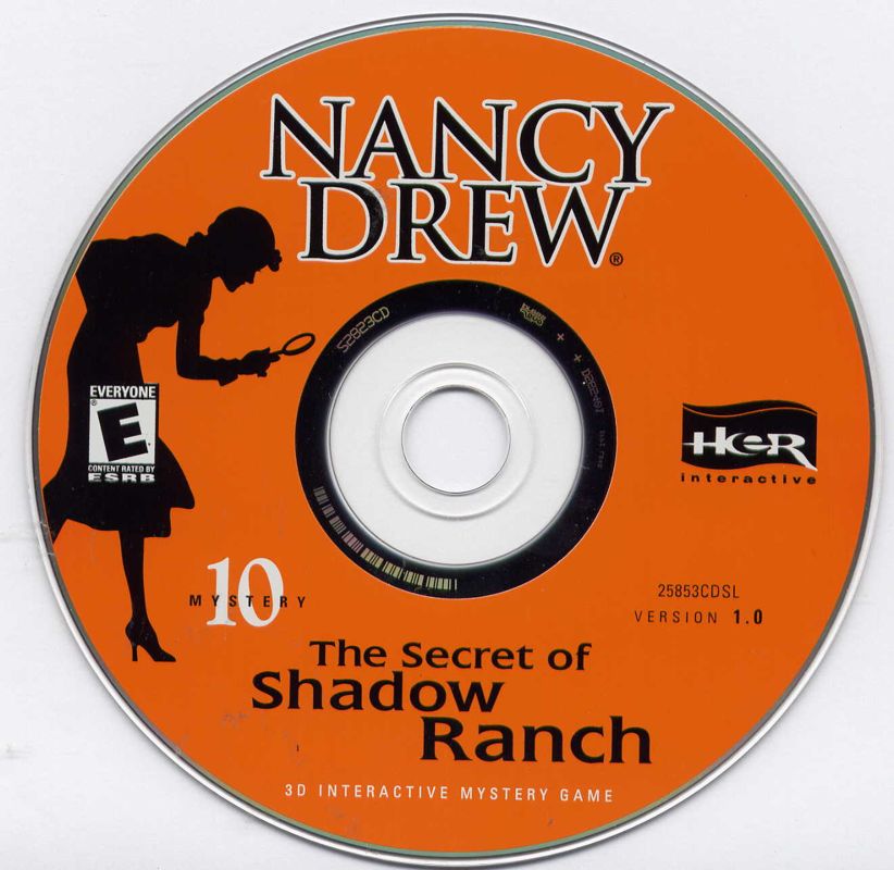 Media for Nancy Drew: The Secret of Shadow Ranch (Windows)