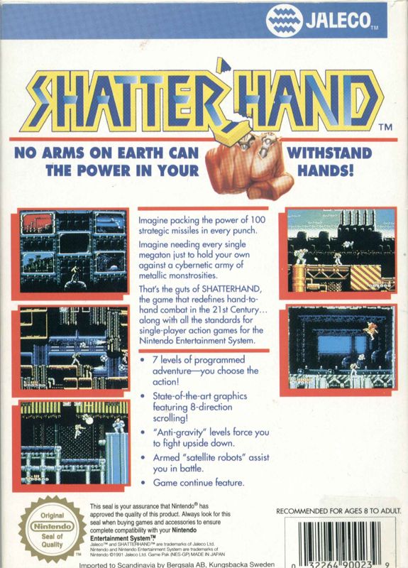 Shatterhand cover or packaging material - MobyGames