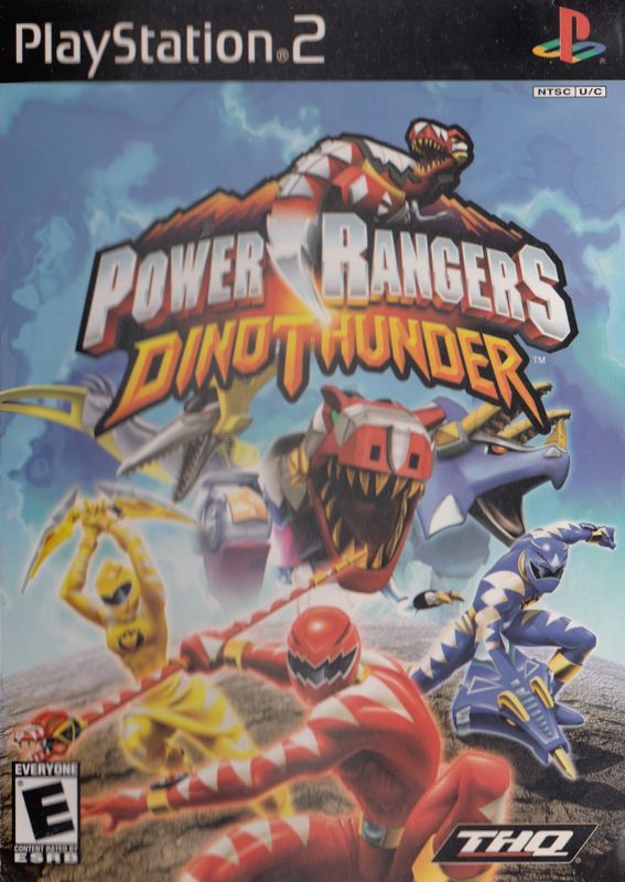 Front Cover for Power Rangers: Dino Thunder (PlayStation 2)