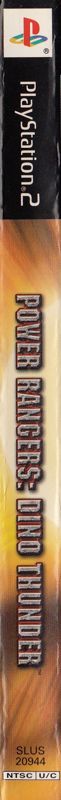 Spine/Sides for Power Rangers: Dino Thunder (PlayStation 2)