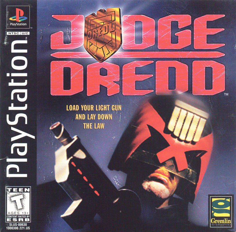 Front Cover for Judge Dredd (PlayStation)