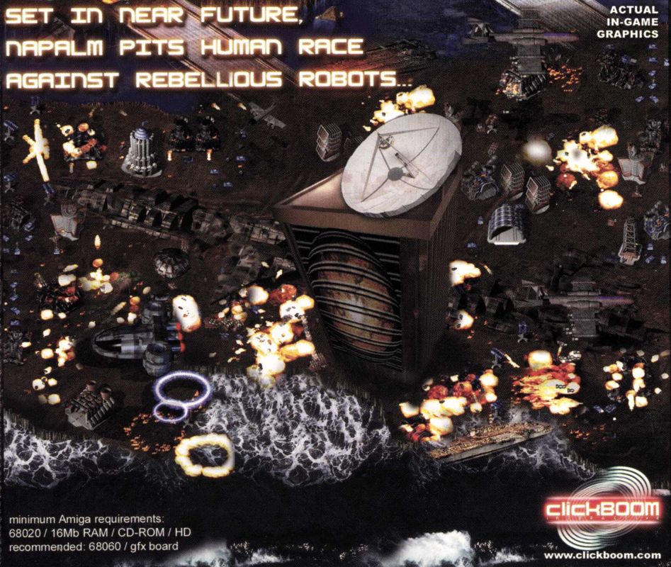 Napalm: The Crimson Crisis cover or packaging material - MobyGames