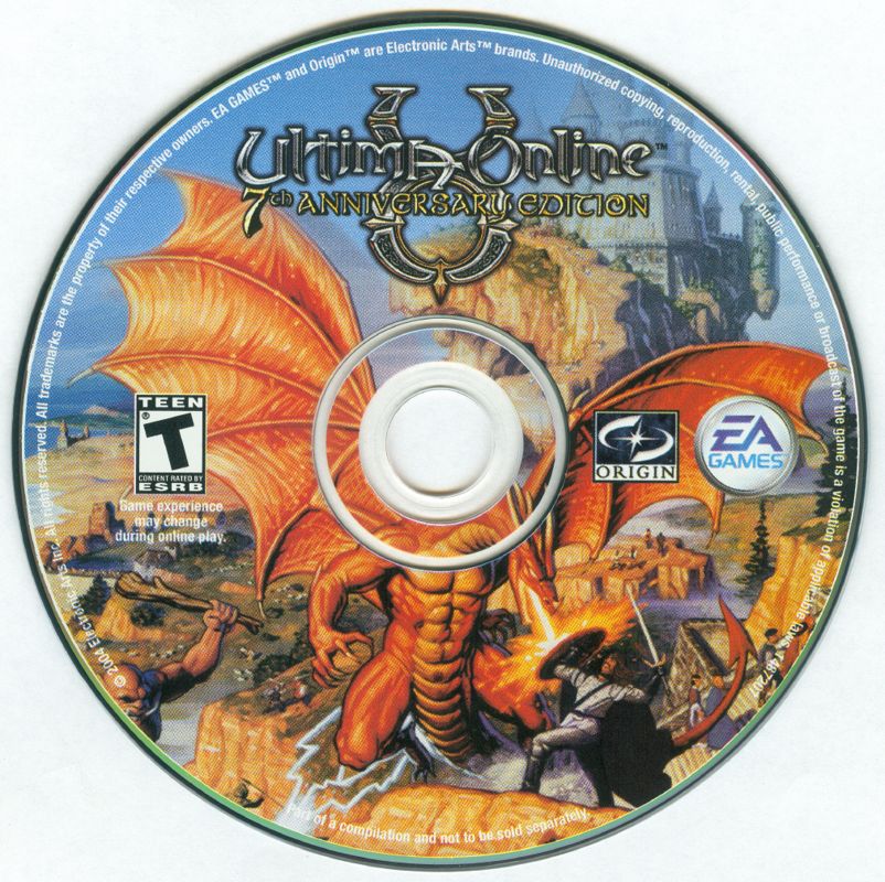Ultima Online: 7th Anniversary Edition cover or packaging material