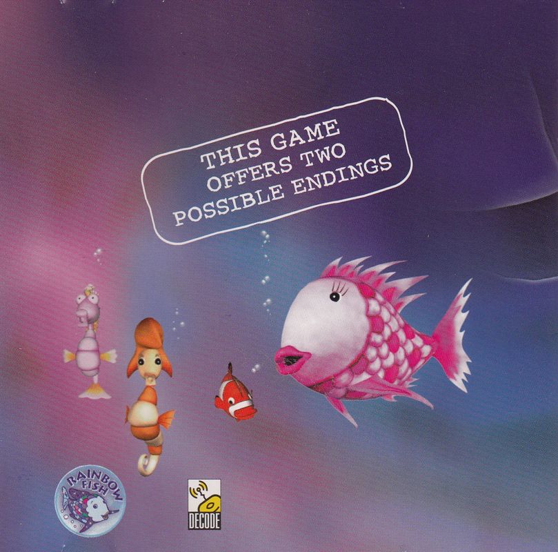 Inside Cover for Rainbow Fish and the Whale (Macintosh and Windows): Front Reverse