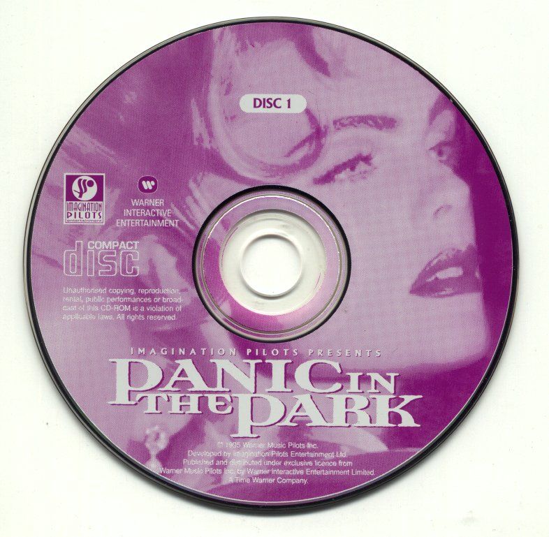 Media for Panic in the Park (Windows 3.x): Disc 1/3