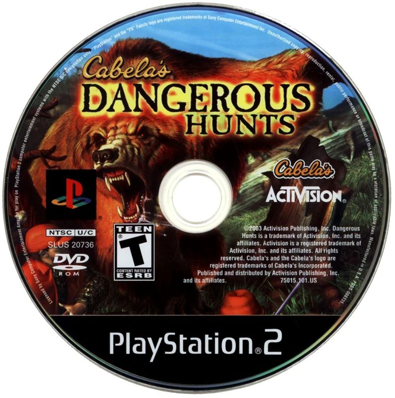 Media for Cabela's Dangerous Hunts (PlayStation 2)