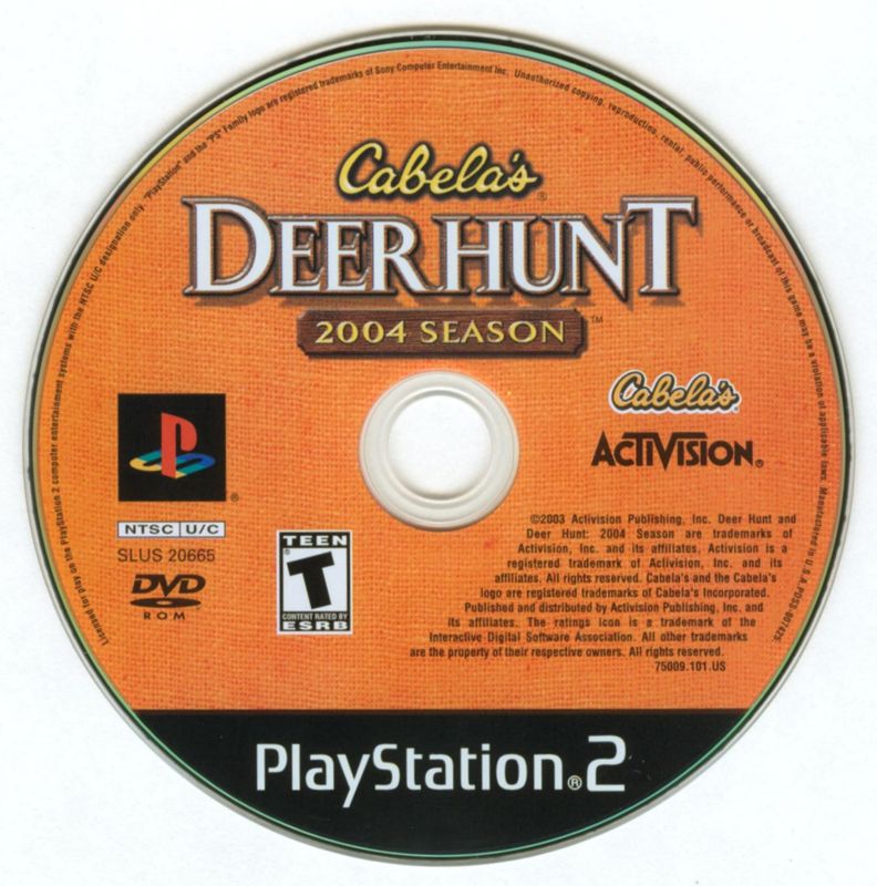 Media for Cabela's Deer Hunt: 2004 Season (PlayStation 2)
