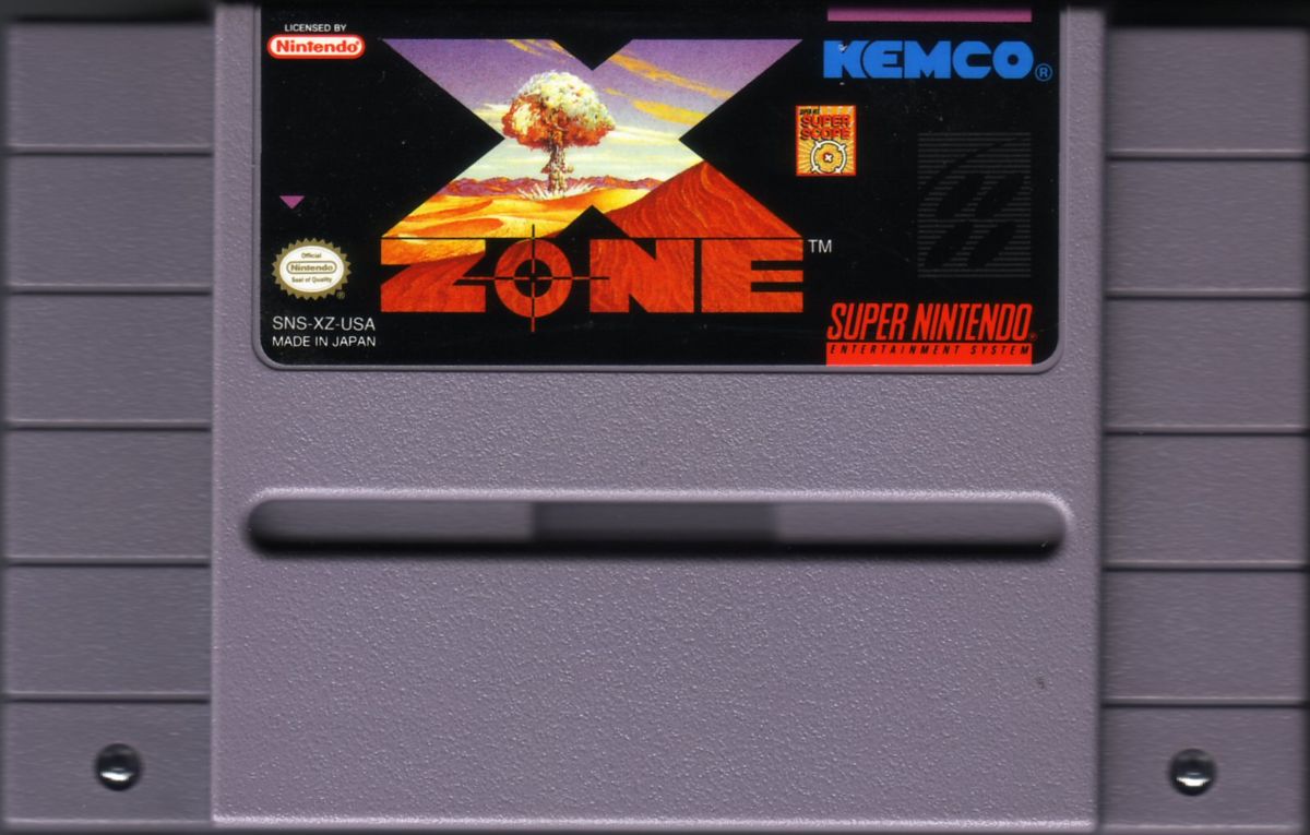 Media for X-Zone (SNES)