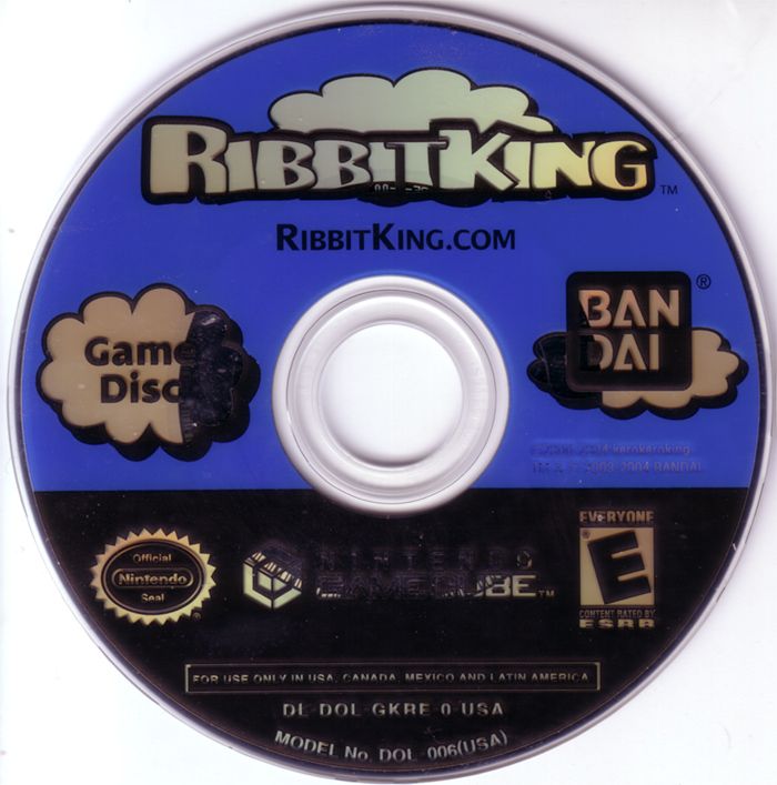 Media for Ribbit King (GameCube): Game Disc