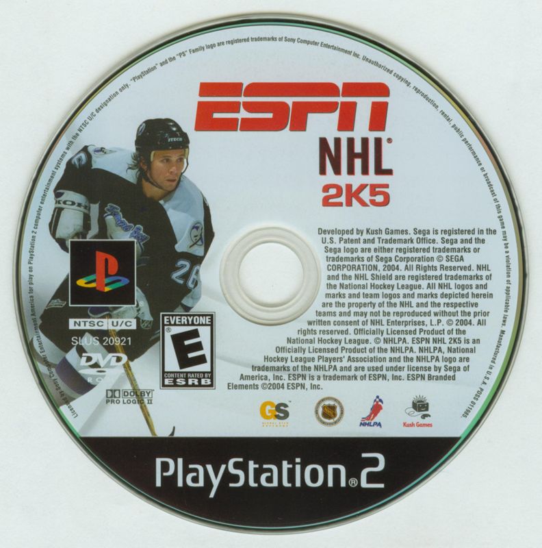 Media for ESPN NHL 2K5 (PlayStation 2)