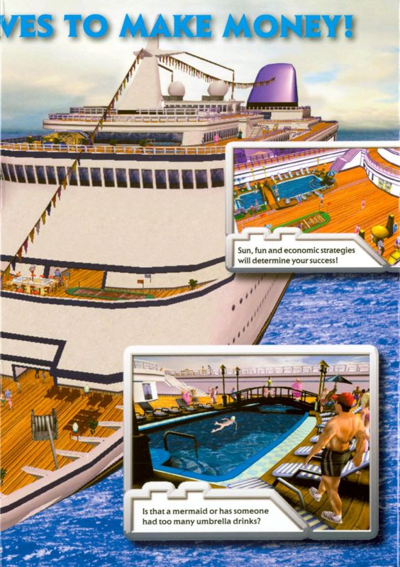 Inside Cover for Cruise Ship Tycoon (Windows): Right Flap