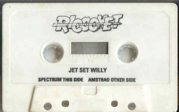 Media for Jet Set Willy (ZX Spectrum) (Ricochet! Release)