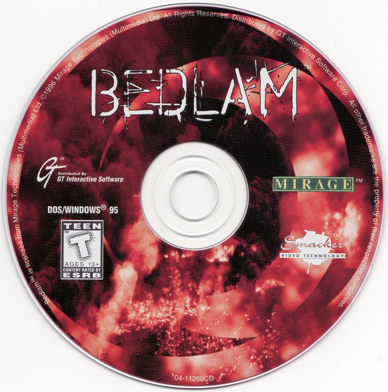 Media for Bedlam (DOS and Windows)