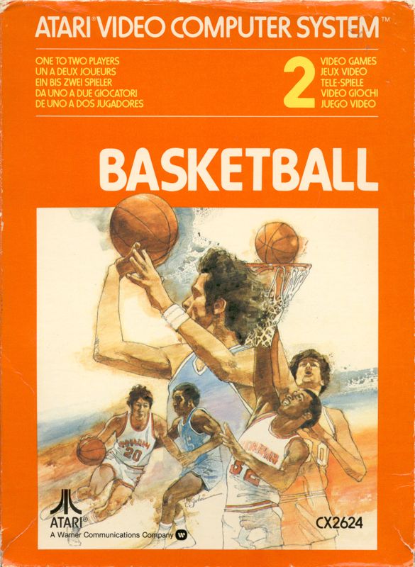 Front Cover for Basketball (Atari 2600) (Alternate cover)