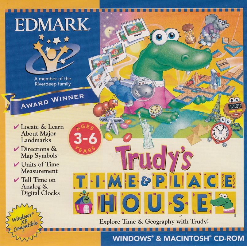 Front Cover for Trudy's Time and Place House (Macintosh and Windows) (SelectSoft Edmark Value release)